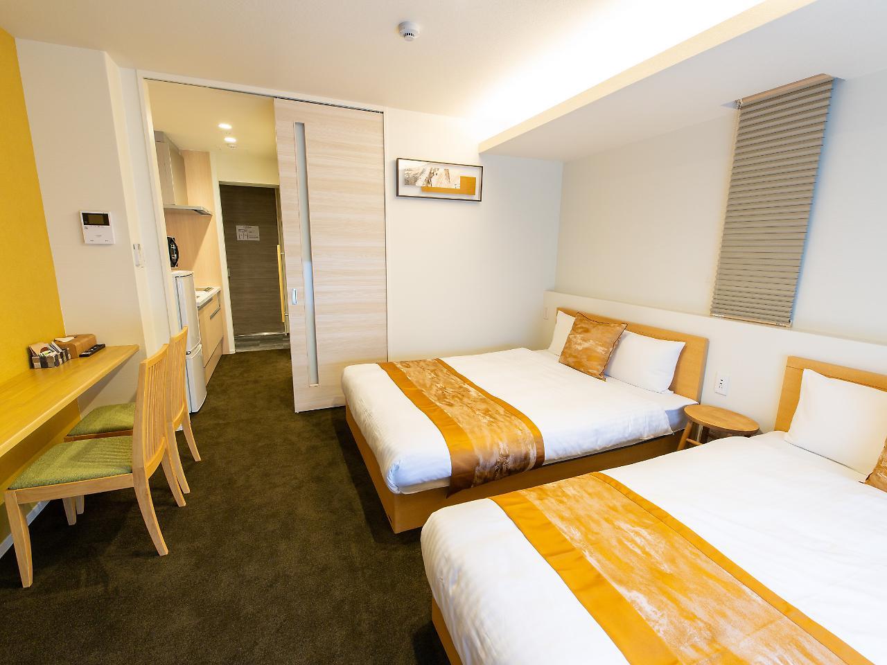 Aparthotel Grand Base Hiroshima Ekimae Exterior foto