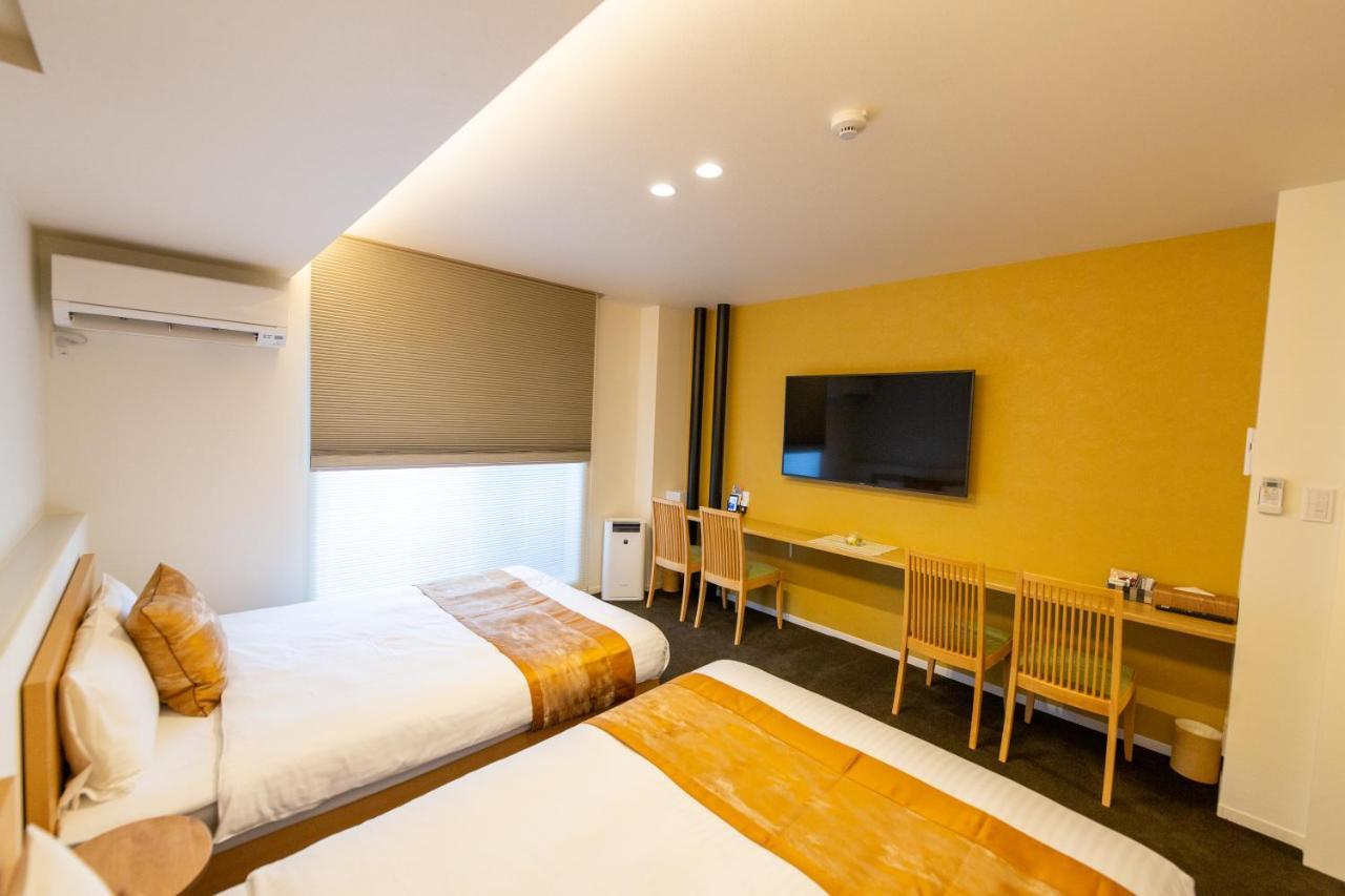 Aparthotel Grand Base Hiroshima Ekimae Exterior foto